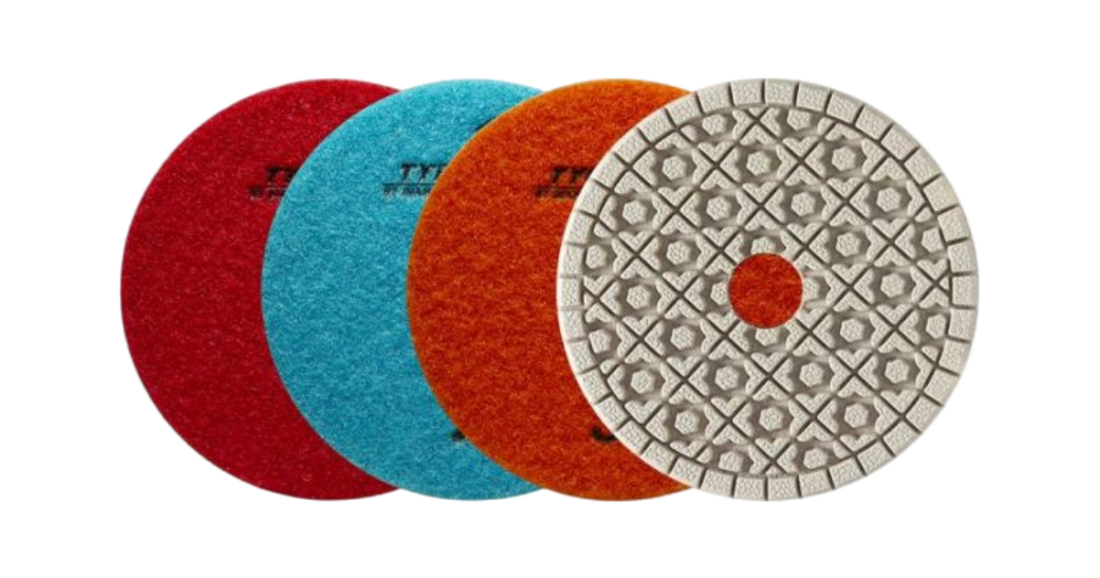 Stone Polish Pads and tools