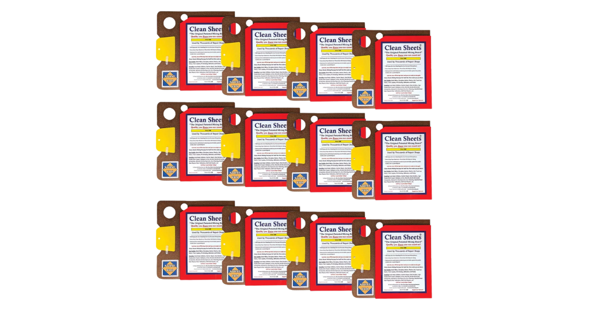Multiple boxes of 'Clean Shield' with red labels on a white background