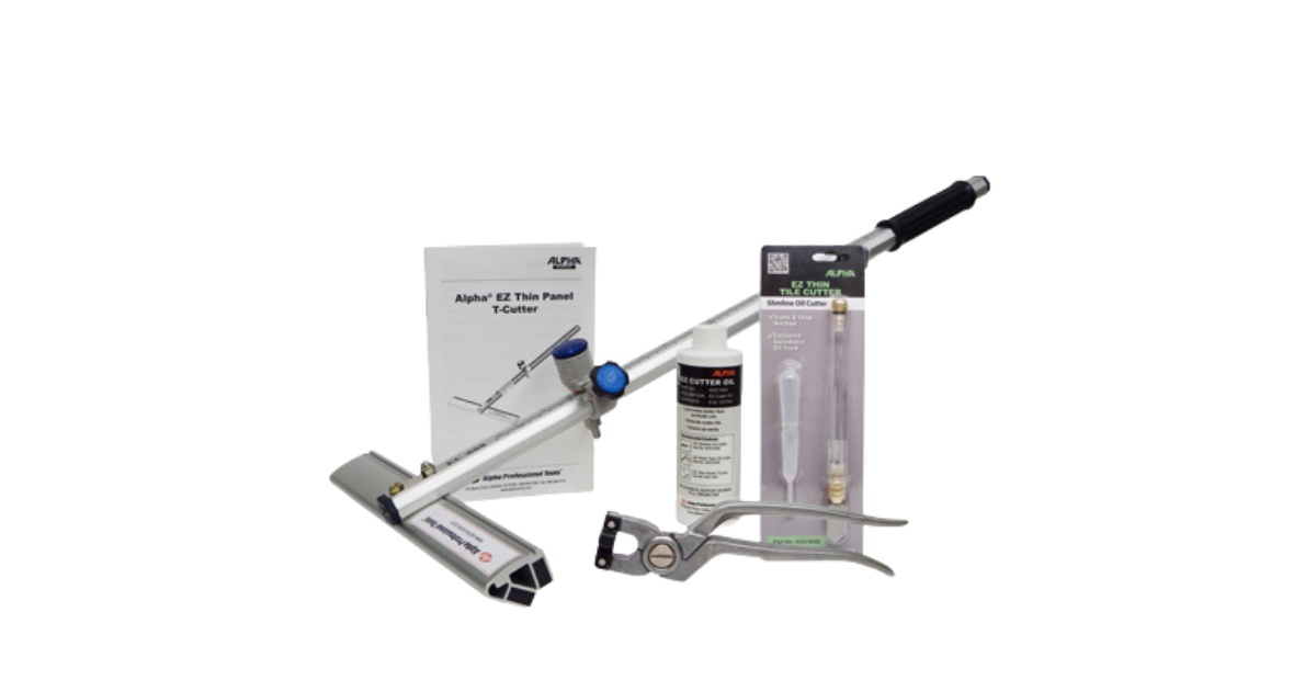 ALPHA EZ Thin Tile Cutter Kit