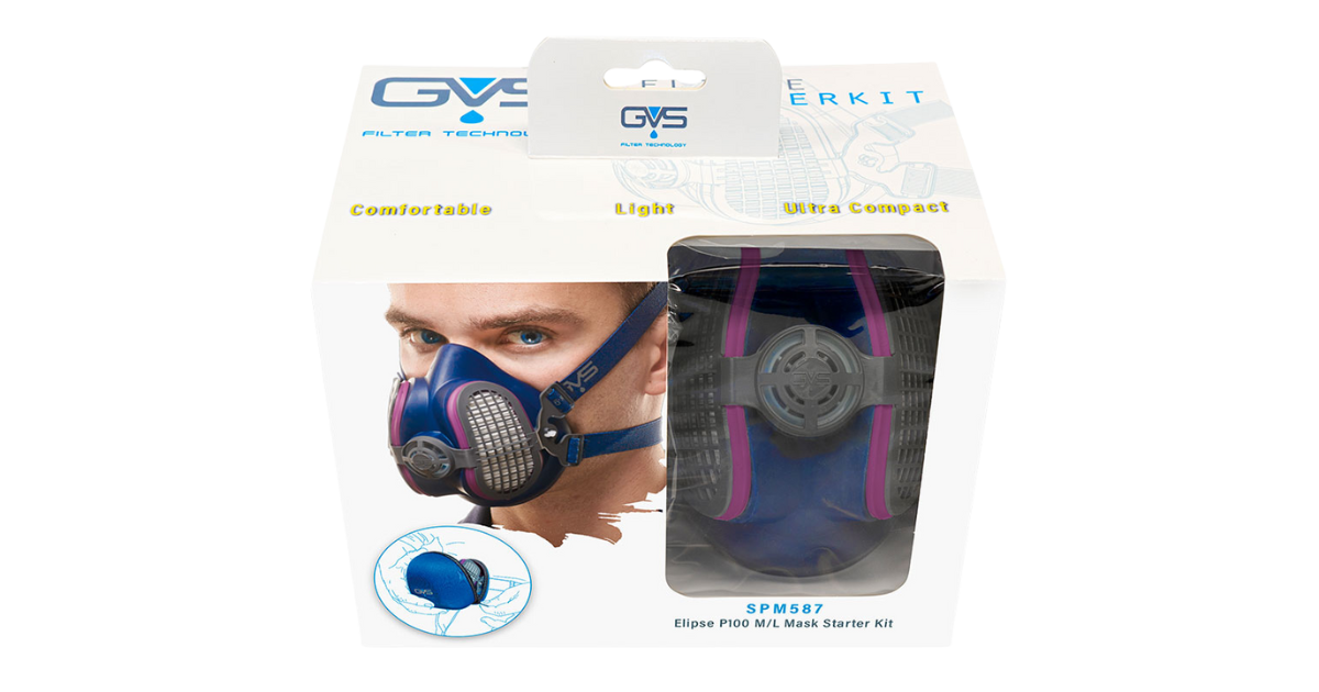 Elipse P100 Dust Half Mask Starter Kit