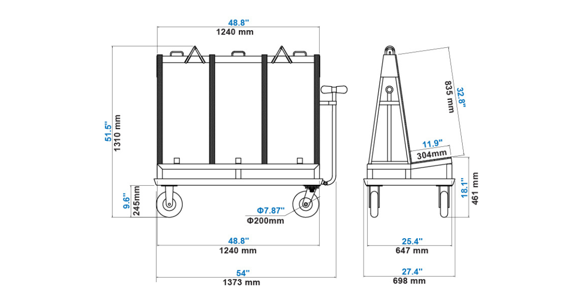 Aardwolf Demountable Frame DFH200