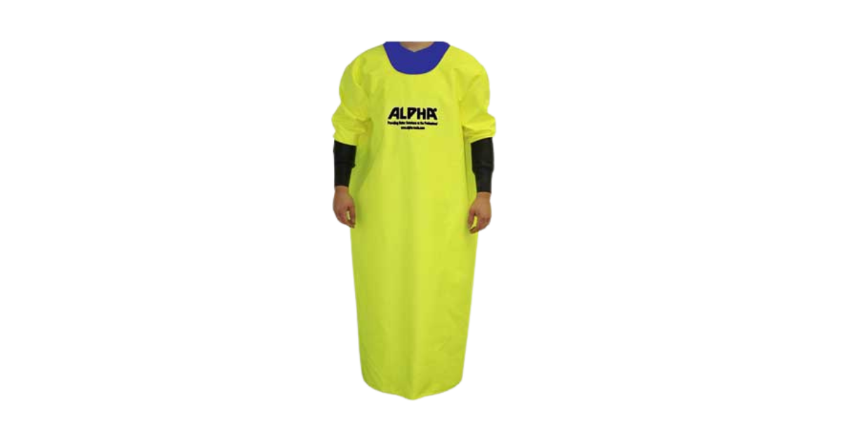 Alpha Long Sleeved Waterproof Apron