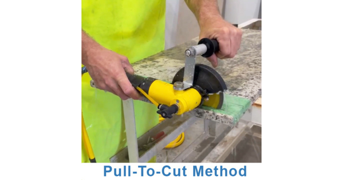 ALPHA PWC-658 Pneumatic Cutter/Grinder