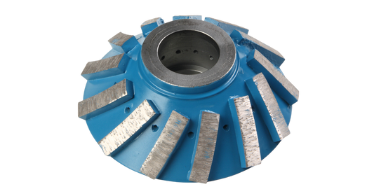 5 Inch Diameter, 45 Degree Segmented Breaker Wheel