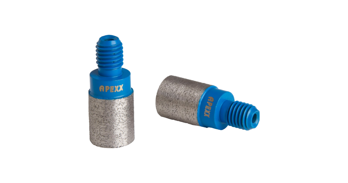 APEXX Blue Incremental Cutting Bit for Quartz, Granite & Marble