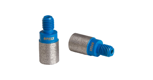 APEXX Blue Incremental Cutting Bit for Quartz, Granite & Marble
