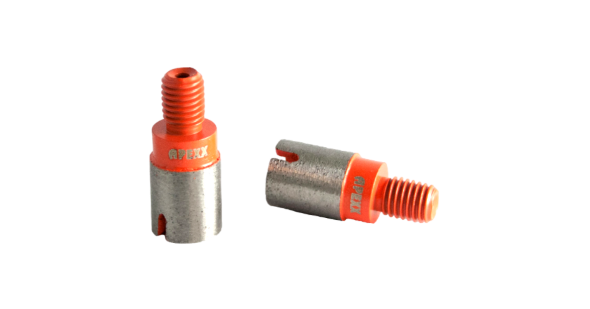 APEXX Orange Incremental Cutting Bit For Quartz & Granite