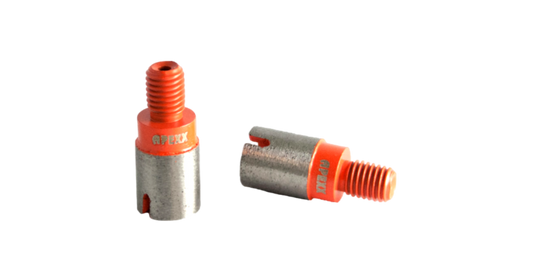 APEXX Orange Incremental Cutting Bit For Quartz & Granite