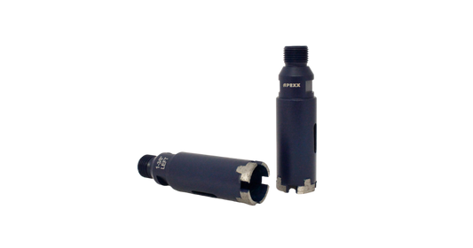 APEXX Reverse-Thread T-Segment CNC Core Bit 1-3/8" x 1/2 Gas