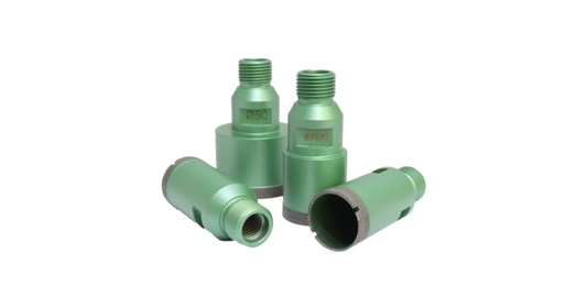 APEXX Thin-wall CNC Core Bits with 1/2 Gas Thread