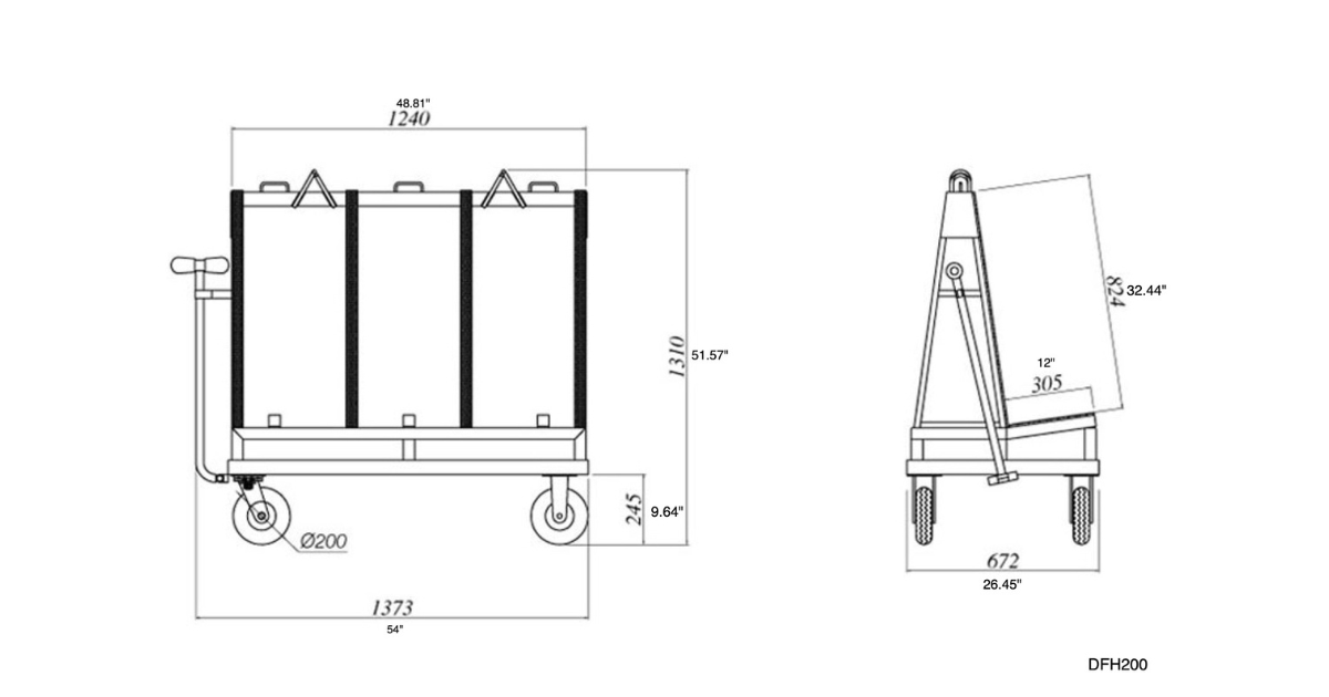 Aardwolf Demountable Frame DFF200