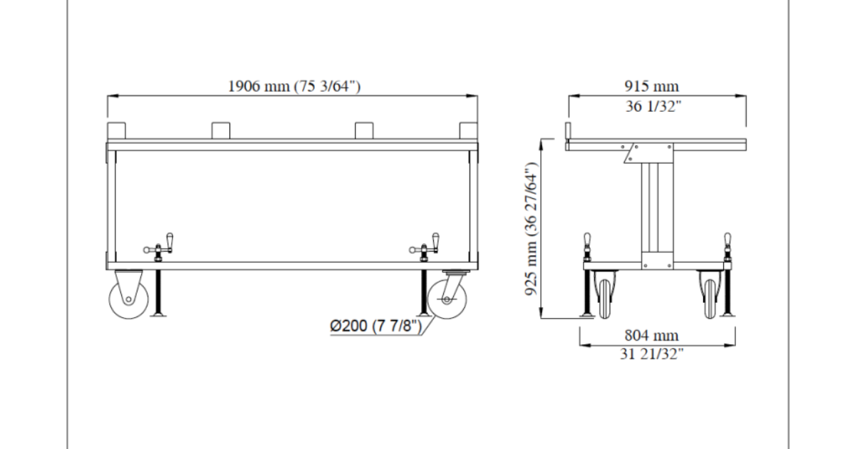 Aardwolf DT01 Table Dolly