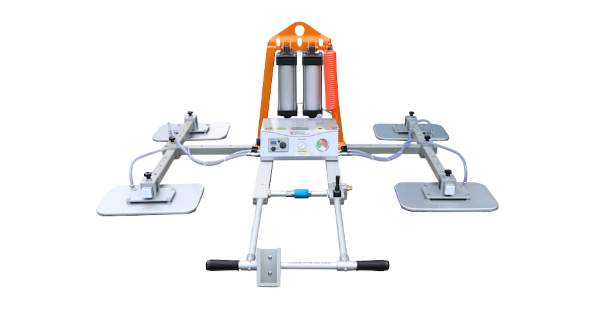 Aardwolf AVLP4 PRO Four Pad 1000kg and 500L Vacuum lifter
