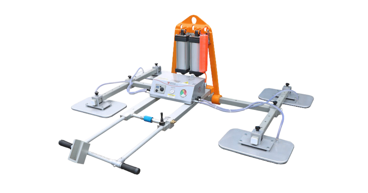 Aardwolf AVLP4 PRO Four Pad 1000kg and 500L Vacuum lifter