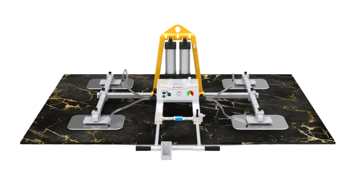 Aardwolf AVLP4 PRO Four Pad 1000kg and 500L Vacuum lifter