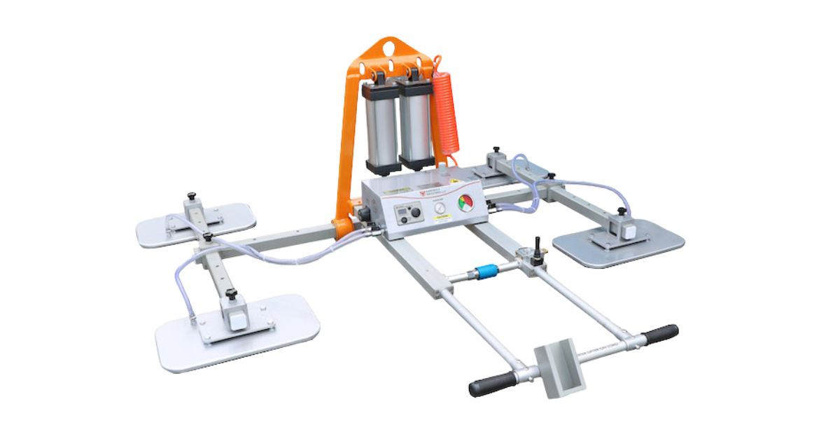 Aardwolf AVLP4 PRO Four Pad 1000kg and 500L Vacuum lifter