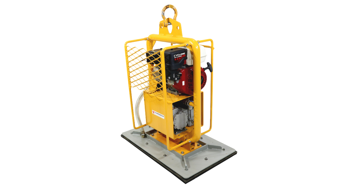 Aardwolf Vacuum Lifter with Petrol Fueled Engine