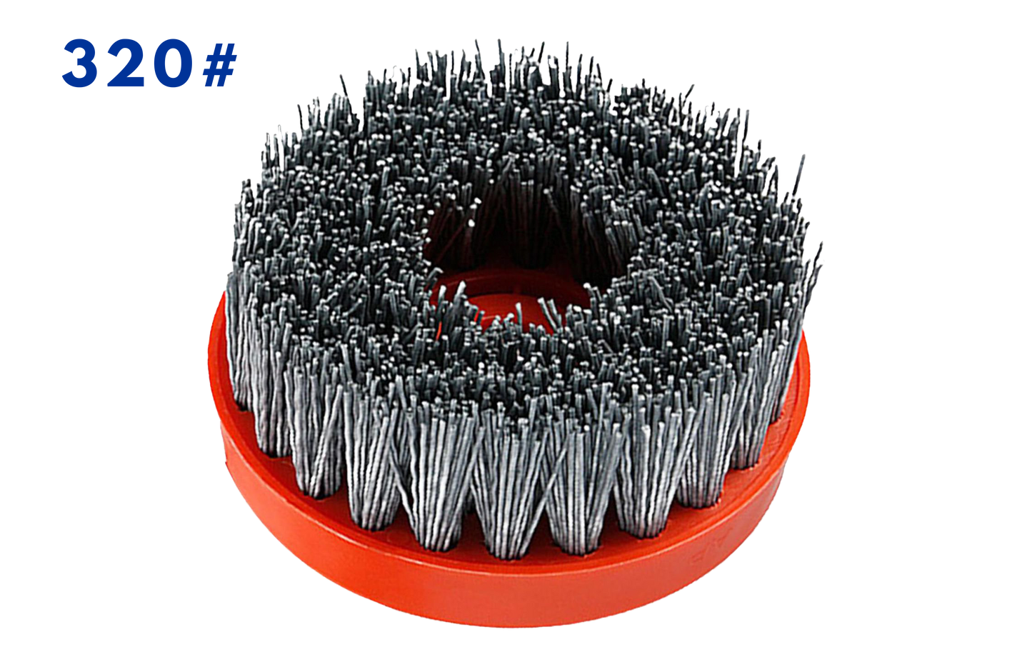 4" Silicon Carbide Antique Brush For Marble