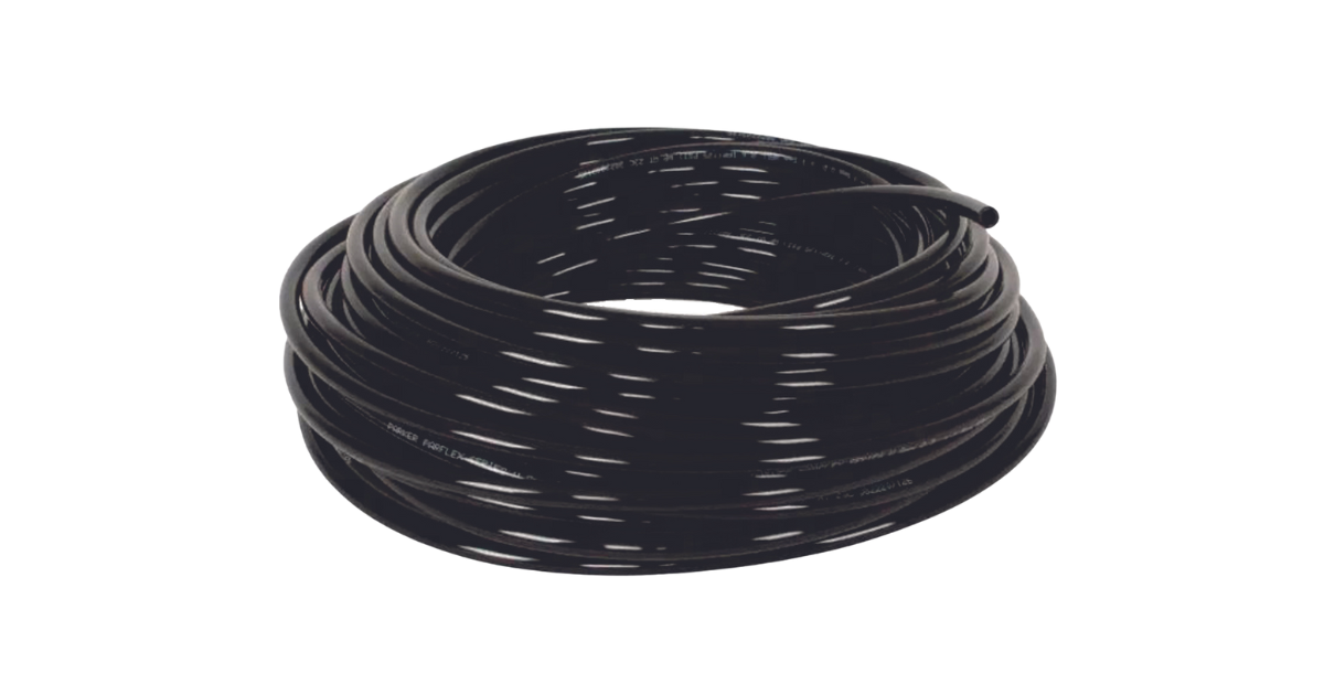 BVC Black Polyurethane Vacuum Line 8mm