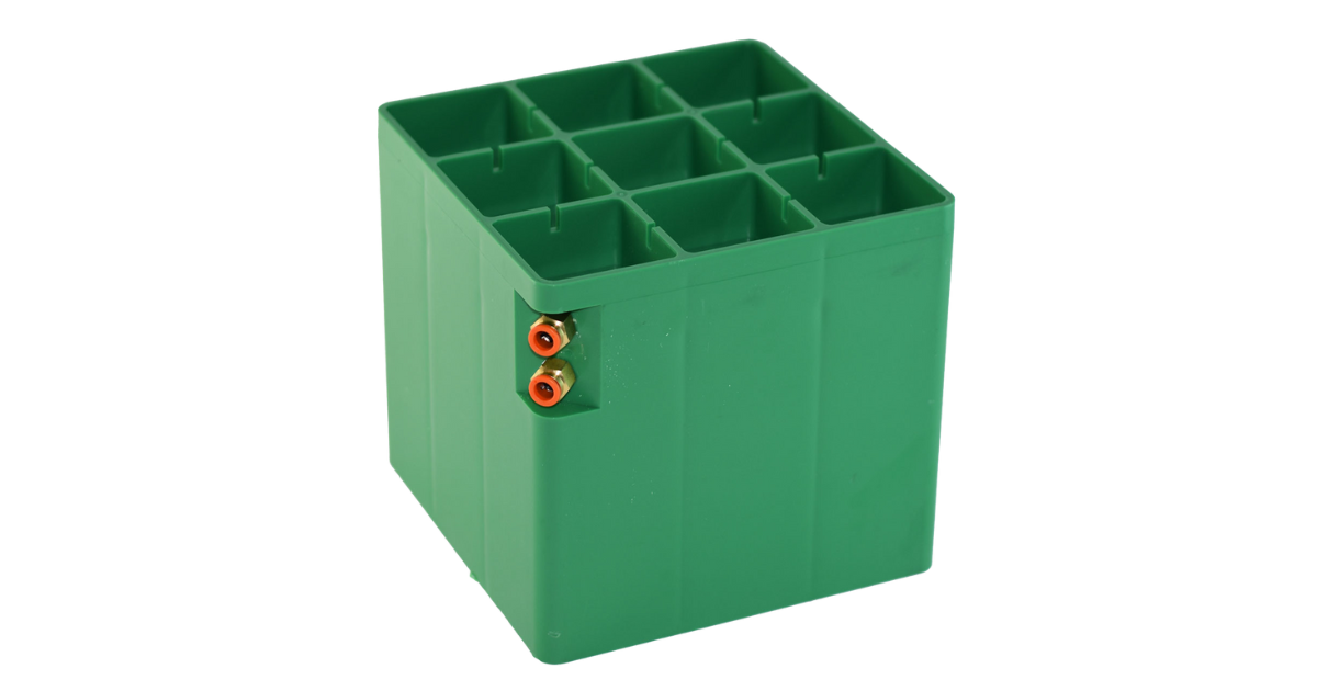 BVC Replacement Plastic Block SS222 w/8mm fittings