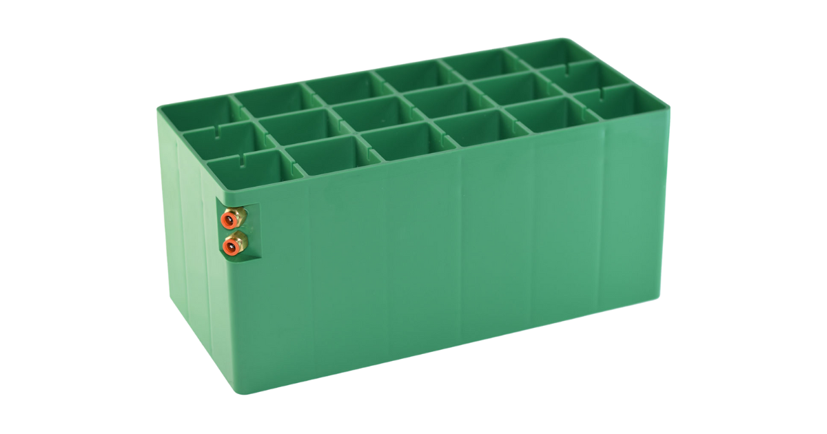 BVC Replacement Plastic Block SS242 w/8mm fittings