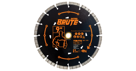 Diteq C/S-31 Arix BRUTE 9" Cordless Cut-Off Saw Blades
