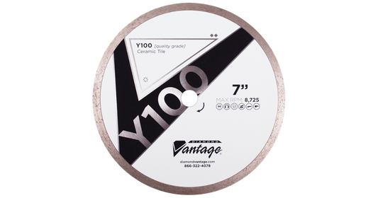 Diamond Vantage Y100 GP Dry Tile Blade