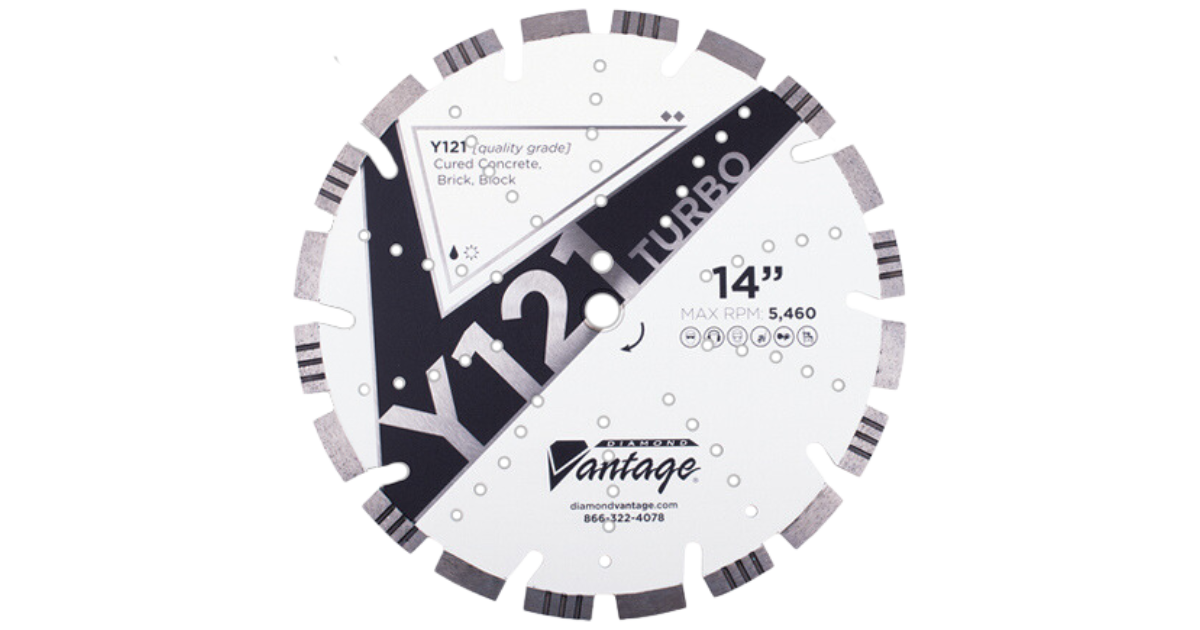 Diamond Vantage Y121 TURBO General Purpose Quality Blade