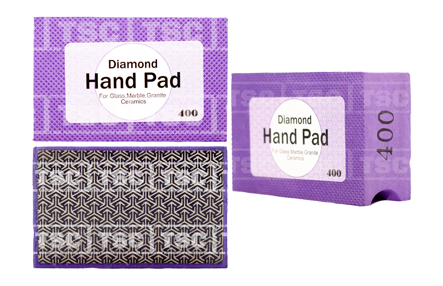 3" x 2" Diamond Hand Pads