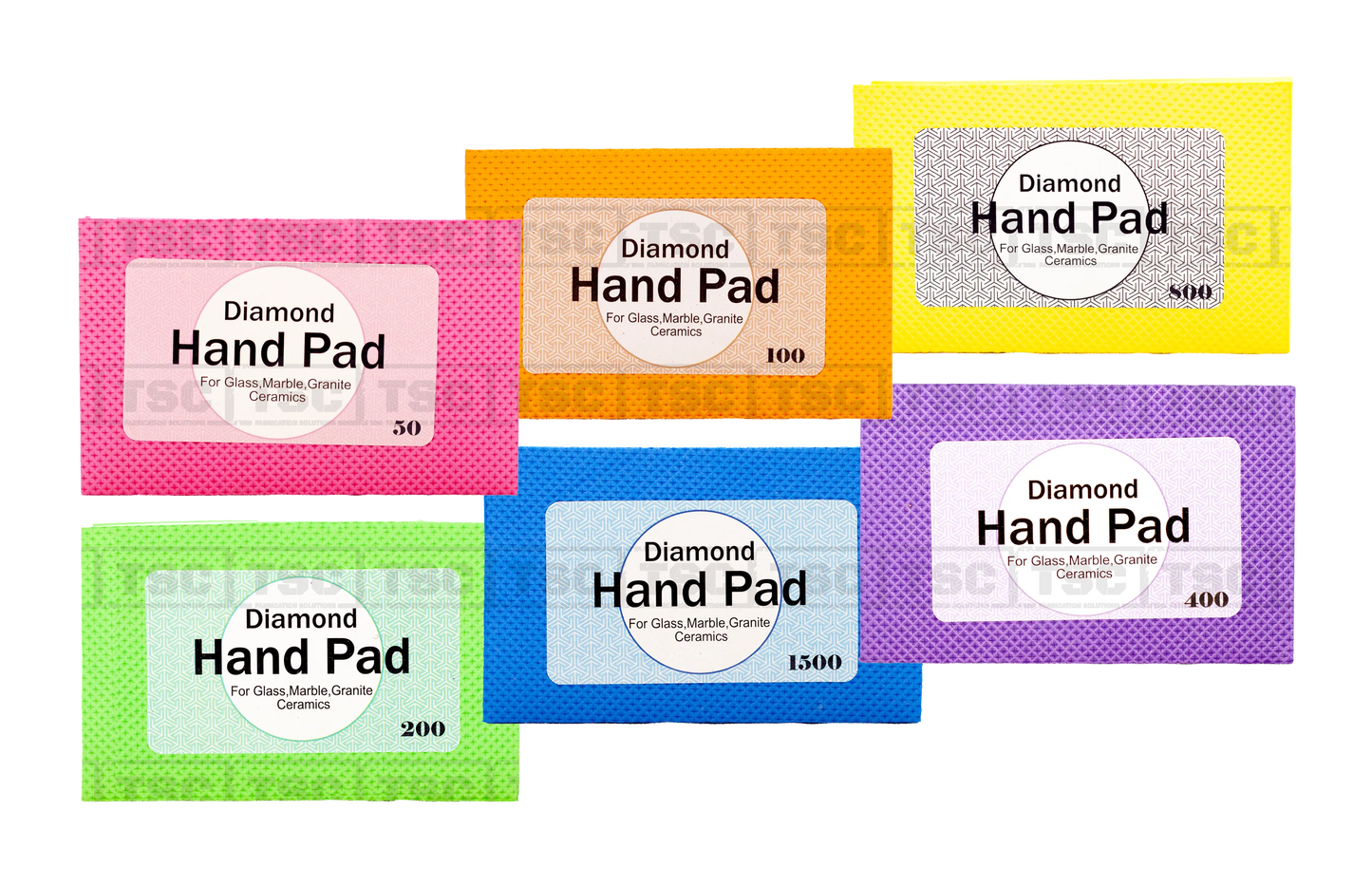 3" x 2" Diamond Hand Pads
