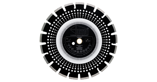 Diteq A-36AX Arix Asphalt/Green Concrete Diamond Blades