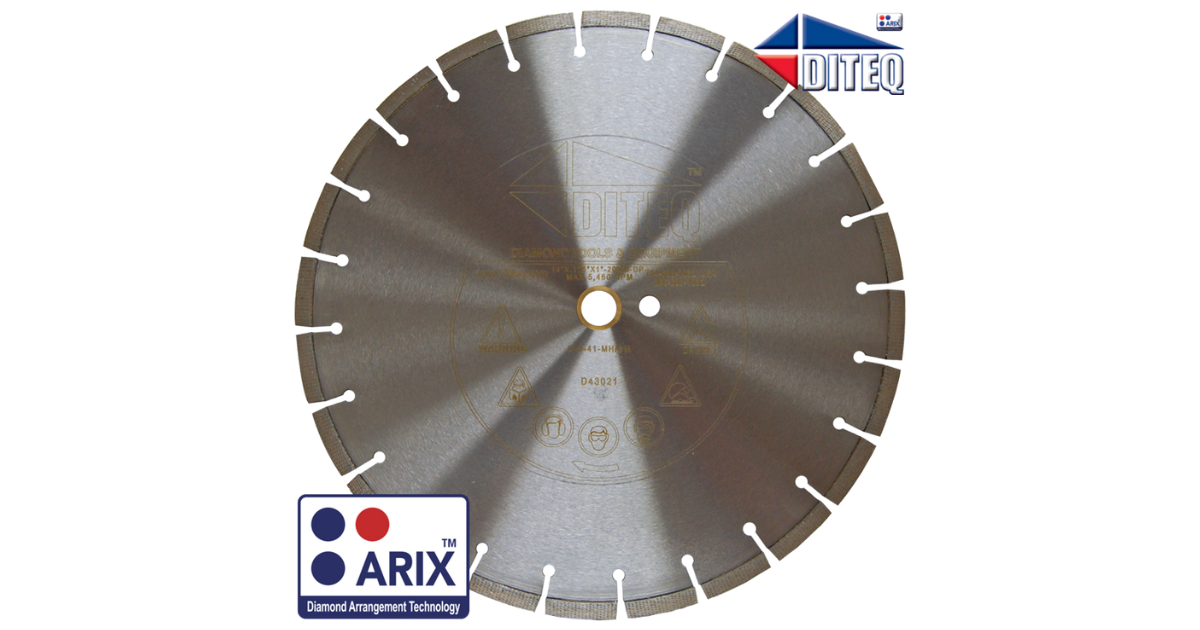 Diteq B-41 Arix Refractory Brick Diamond Blades