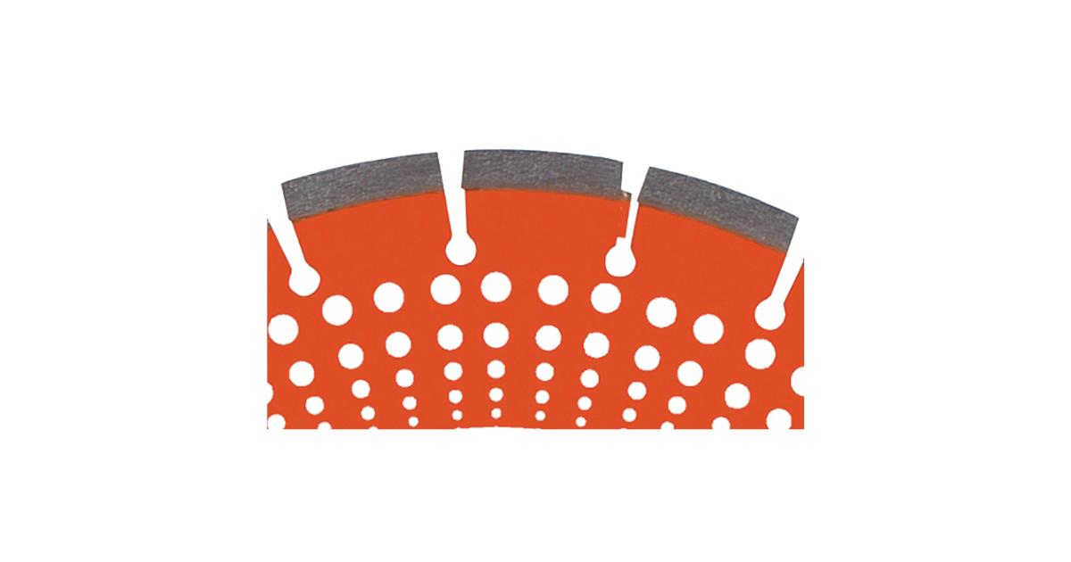 Diteq C-44AX Arix Combo Blades Concrete & Asphalt Blades