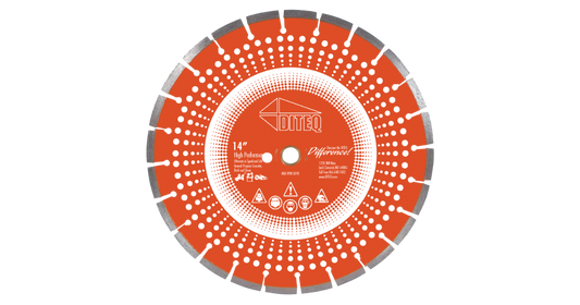 Diteq C-44AX Arix Combo Blades Concrete & Asphalt Blades