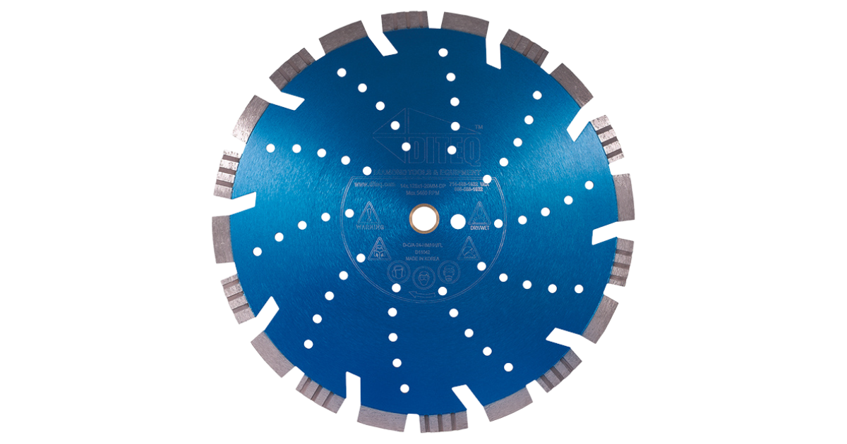 Diteq C/A-24 Concrete & Block Combo Blades