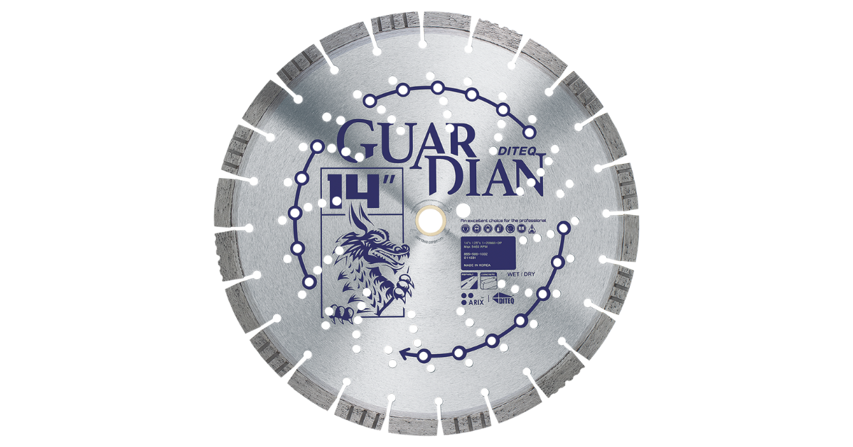 Diteq C/A-34GD Arix Guardian Combo Blades