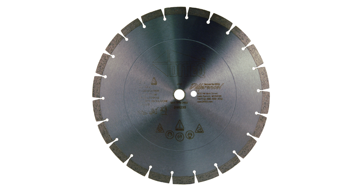 Diteq DX-X Xtra-S Concrete/Masonry Diamond Blades