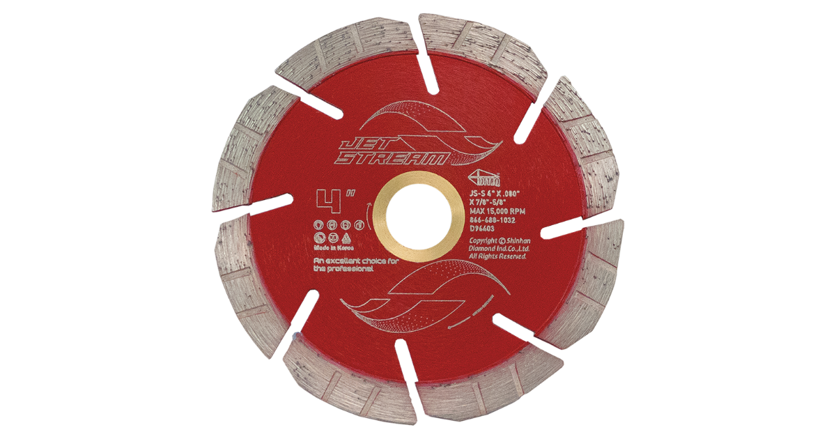 Diteq JS-S Jet Stream Blades Concrete & Masonry