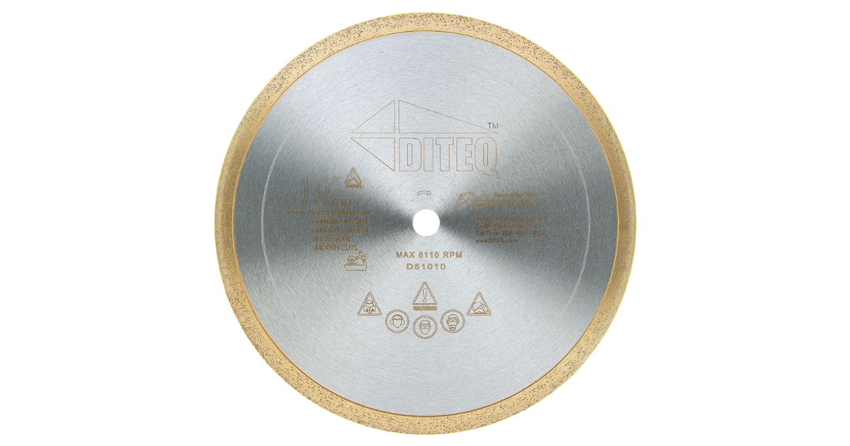 Diteq T-24 Tile And Porcelain Diamond Blades