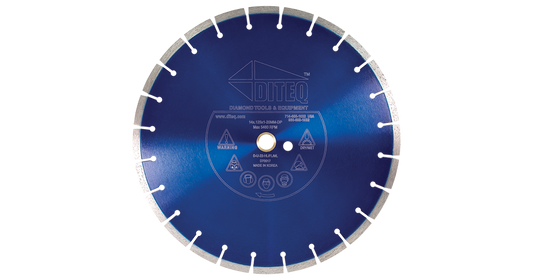 Diteq U-22 Concrete / Masonry / Block / Brick Blades