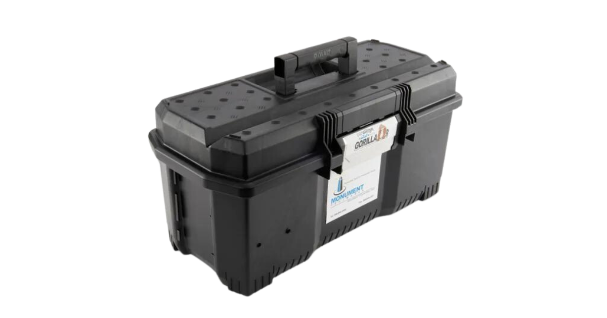 Gorilla Grips Black Replacement Toolbox