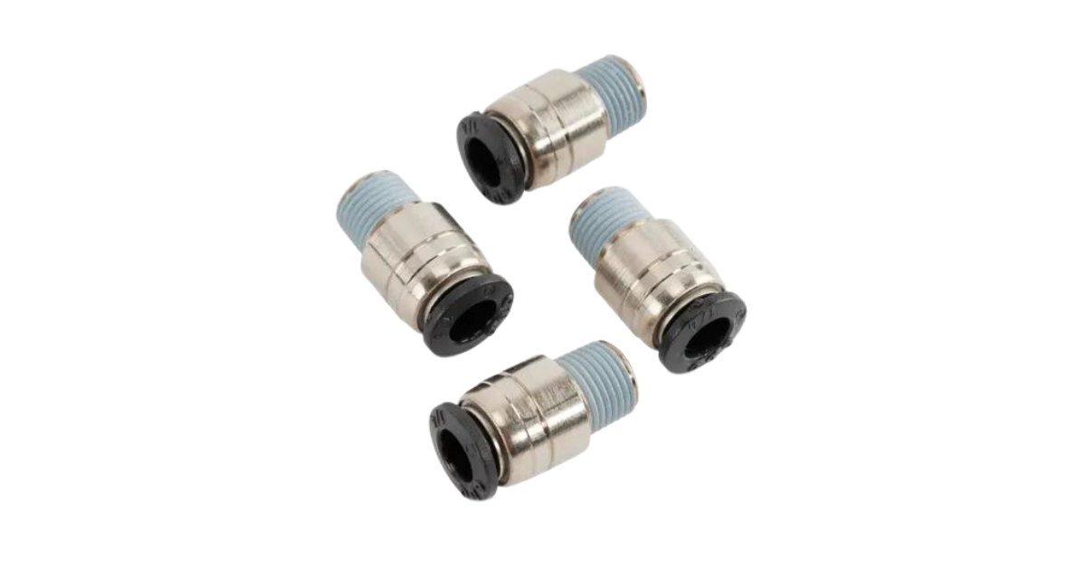 Gorilla Grips Straight Quick Connects, set of 4