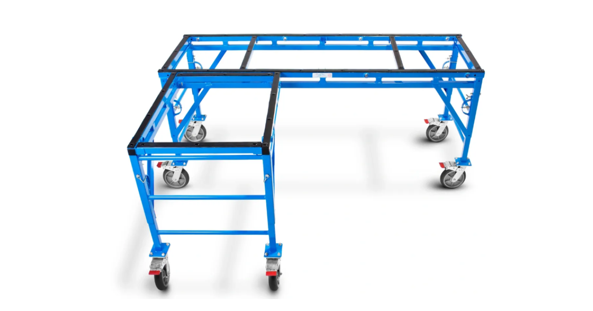 Gulf Wave Whale of a Table Adjustable Modular Fabrication Table