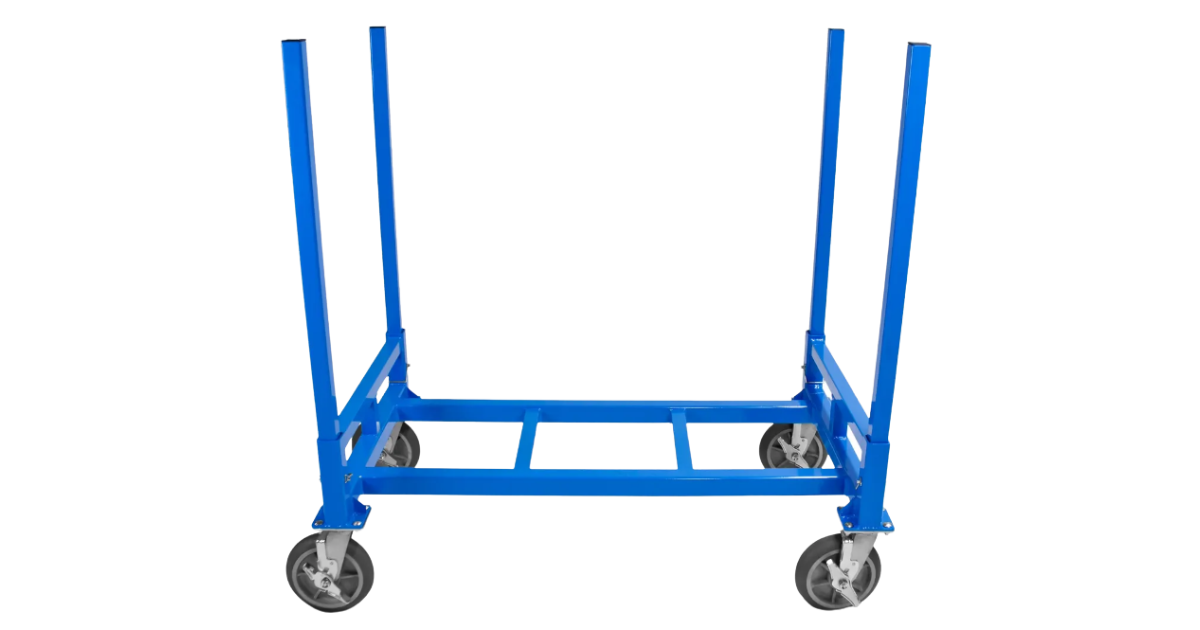 Gulf Wave Manatee Jr - Heavy Duty 4 Ft. Material Handling Cart