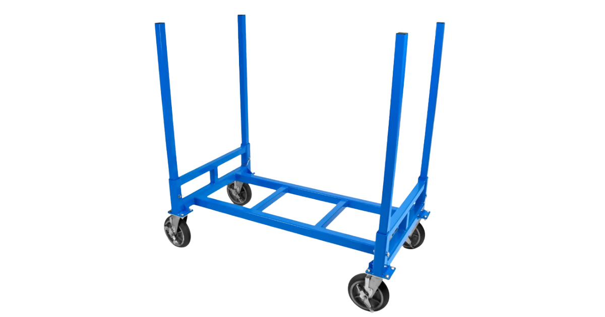 Gulf Wave Manatee Jr - Heavy Duty 4 Ft. Material Handling Cart