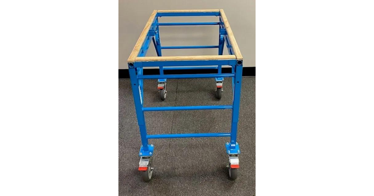 Gulf Wave Whale's Calf - 4' Modular Vanity Table