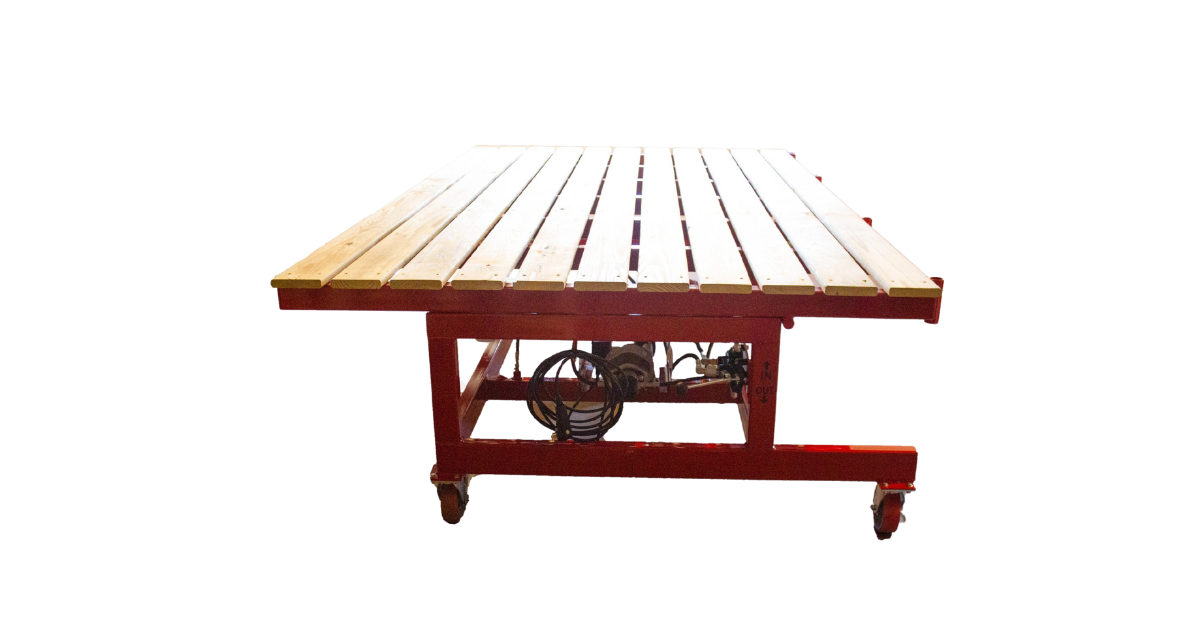 Hauk Tilting Stone Fabrication Table