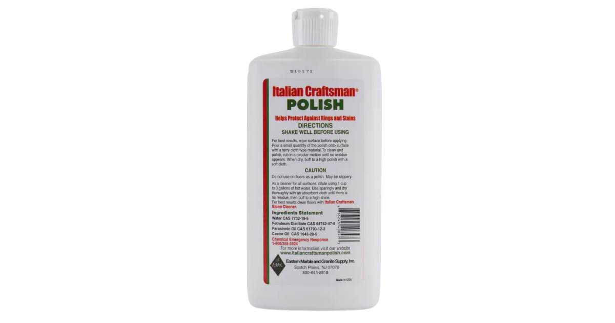 Italian Craftsman Polish