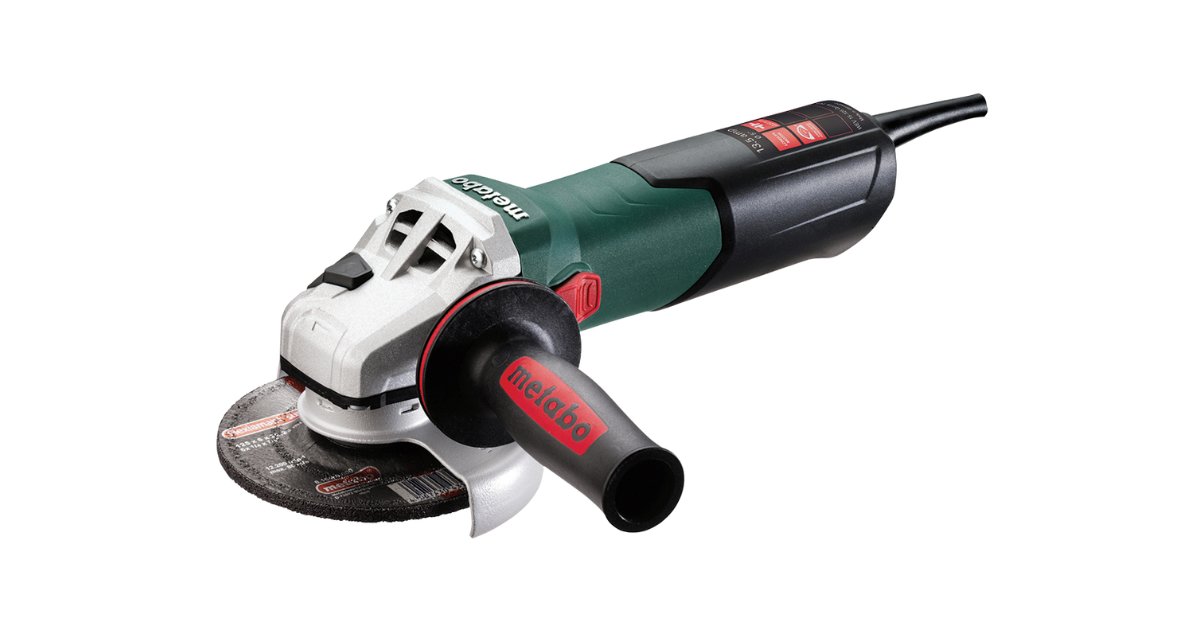 Metabo 5" Variable Speed Grinder – 13.5 amp - WEV15-125HT