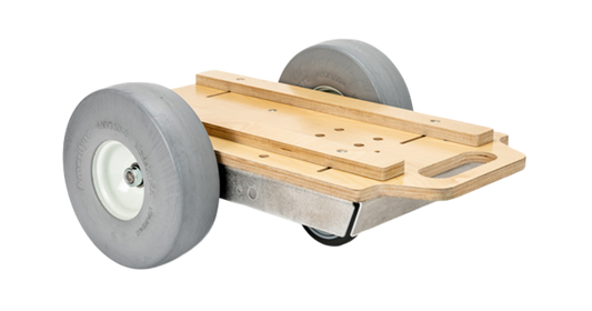 Omni Cubed EZ Glide Glass Dolly